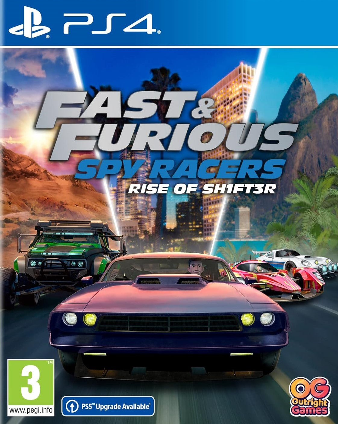 Fast & Furious Spy Racers Rise Of Sh1Ft3R (Il Ritorno Della Sh1Ft3R) PS4 UK Fast & Furious Spy Racers Rise Of Sh1Ft3R (Il Ritorno Della Sh1Ft3R) PS4 UK
